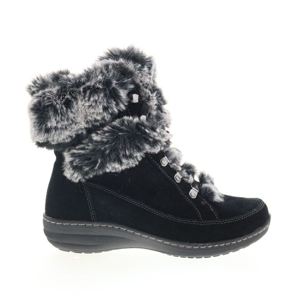Aetrex Womens Fiona Black Boots (NWT)